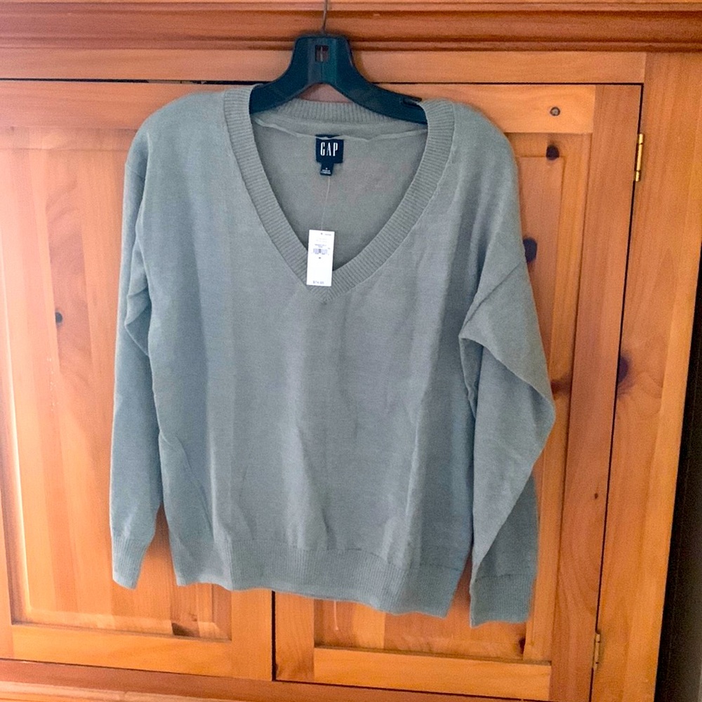 NWT Gap linen blend sweater